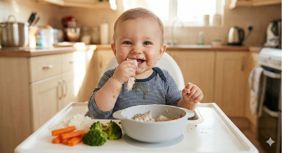Việc đưa hải sản vào thực đơn ăn dặm một cách an toàn không chỉ giúp đa dạng hóa bữa ăn, mà còn là một chiến lược dinh dưỡng thông minh