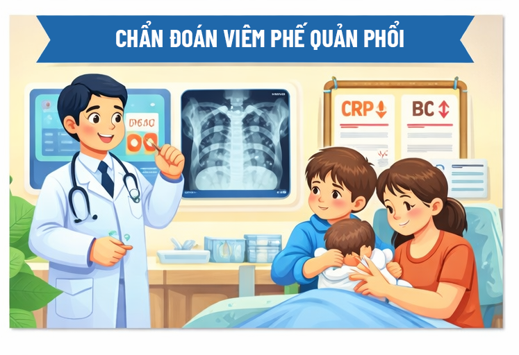 Viêm phế quản phổi là một bệnh nhiễm trùng nặng và cần được chẩn đoán điều trị tại cơ sở y tế