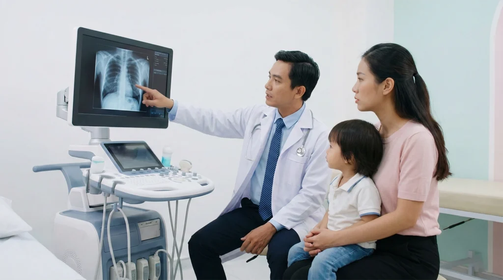 Theo Dõi Sau Viêm Phổi: Khi Nào Trẻ Cần Chụp X-Quang Kiểm Tra Lại?