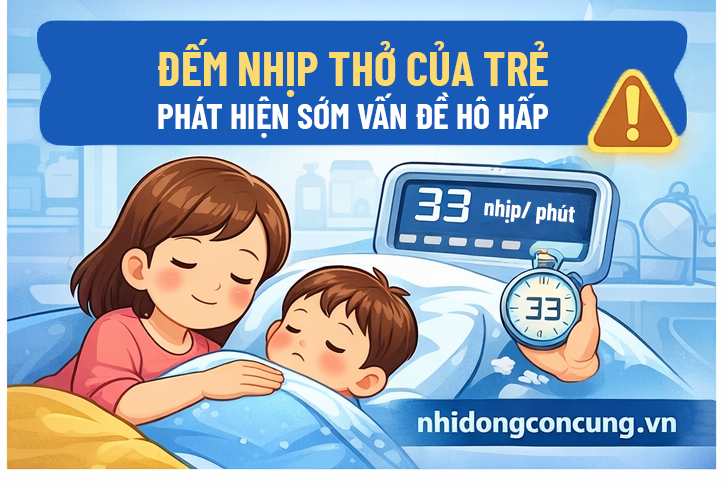 Nhịp thở của trẻ