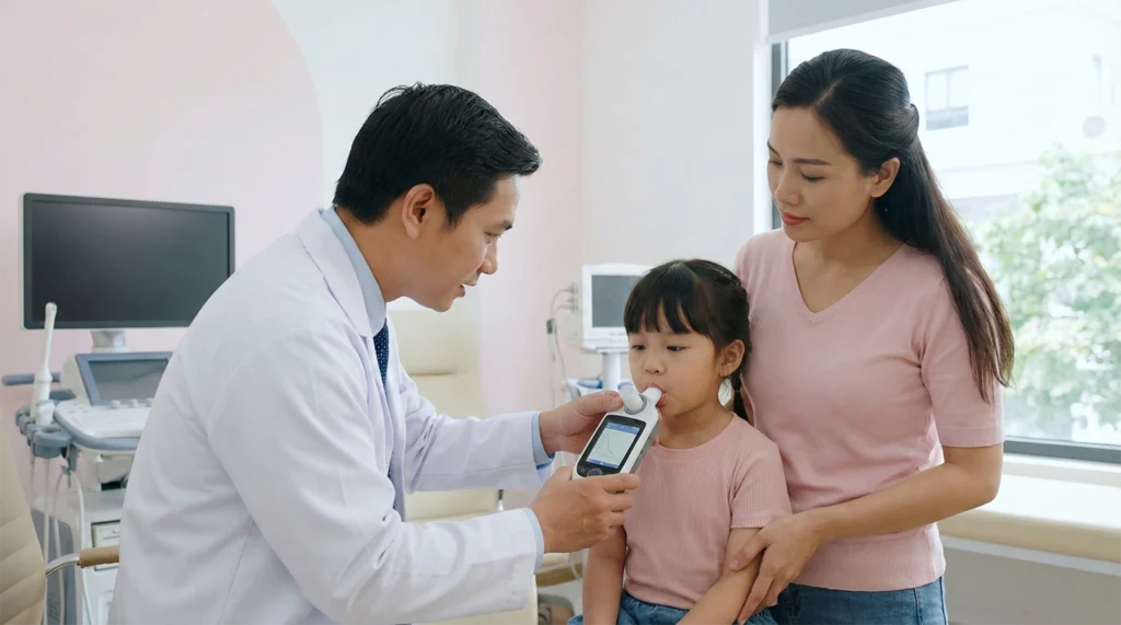 Trẻ Từng Viêm Tiểu Phế Quản Nặng: Nguy Cơ Hen Suyễn & Lịch Trình Theo Dõi Lâu Dài