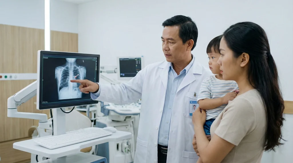 Viêm Phổi Tái Phát Ở Trẻ: Cảnh Giác "Thủ Phạm" Dị Vật Đường Thở Bỏ Quên