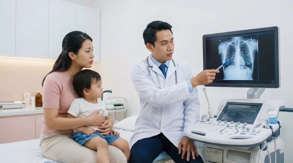 Viêm Phổi Tái Phát Ở Trẻ: Cảnh Báo 5 Bệnh Lý Nền Đường Thở Thường Bị Bỏ Quên