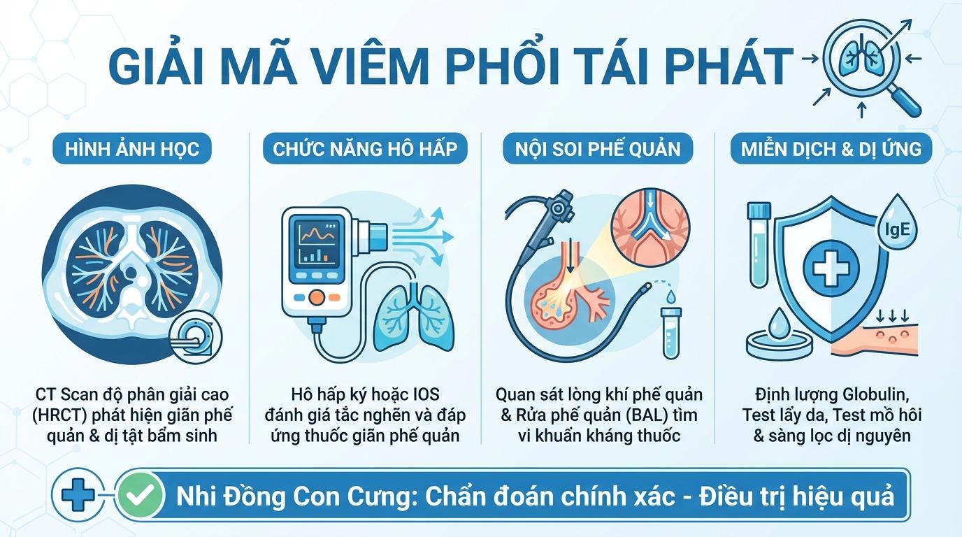 Chiến lược chẩn đoán chuyên sâu tại Nhi Đồng Con Cưng