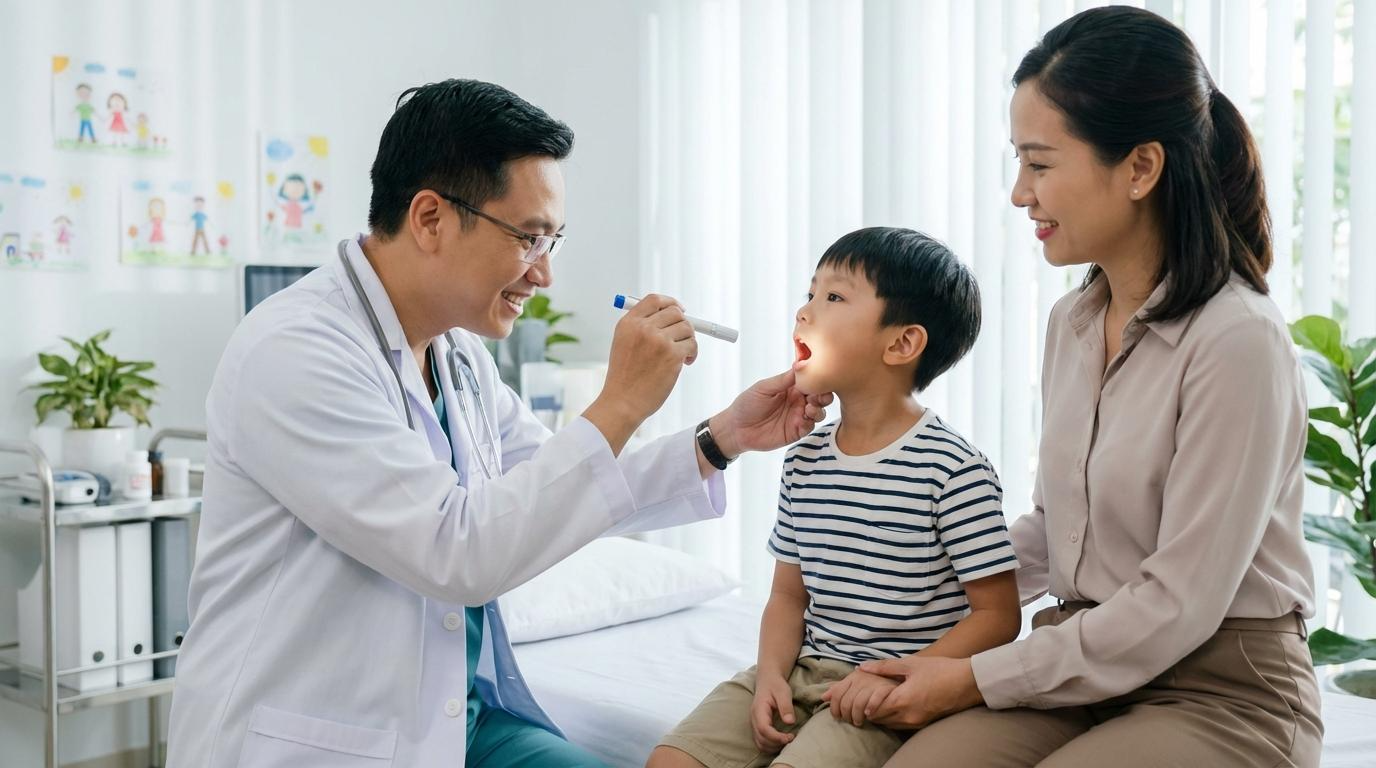 Tiêu chuẩn lâm sàng phân loại nguy cơ và chỉ định thực hiện xét nghiệm RADT