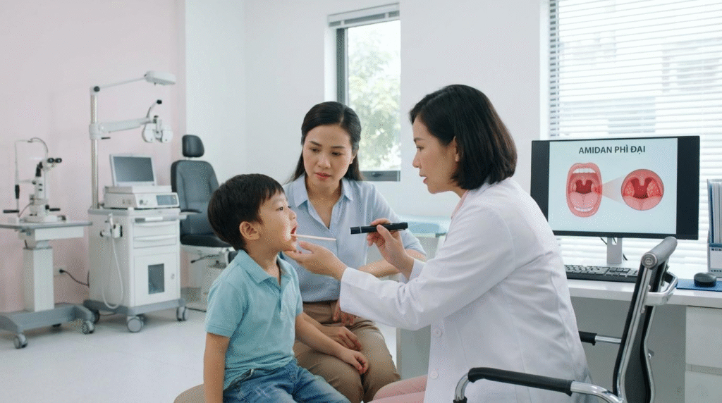 Amidan Phì Đại Ở Trẻ: Khi Nào Cần Cắt, Khi Nào Có Thể Theo Dõi?
