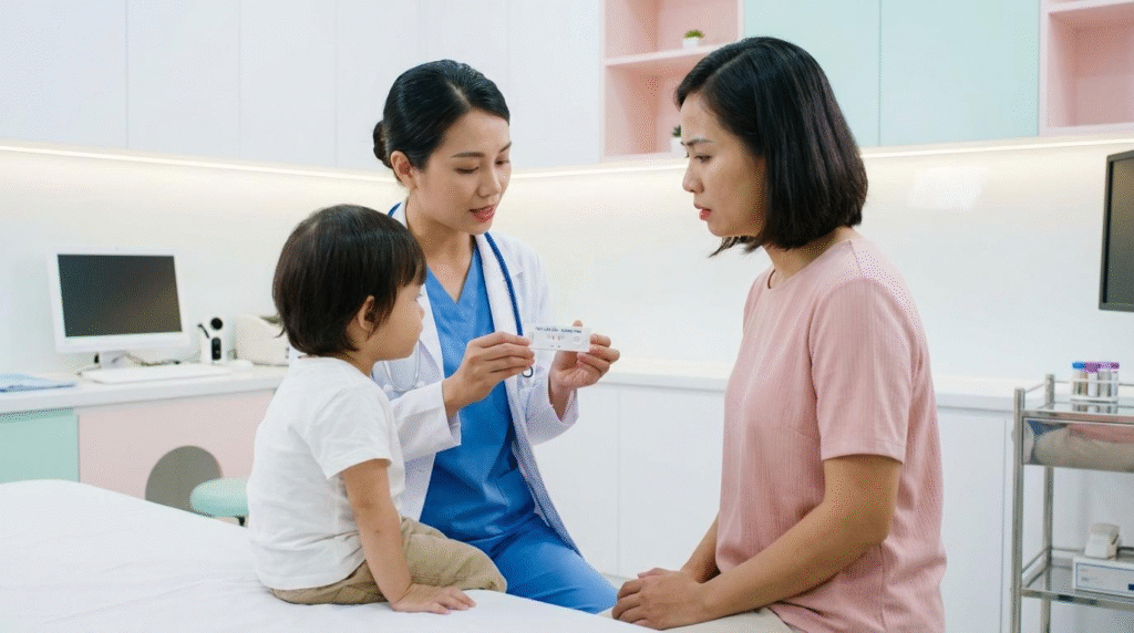 Test Nhanh Viêm Họng Liên Cầu: Khi Nào Bắt Buộc Làm Cho Trẻ?