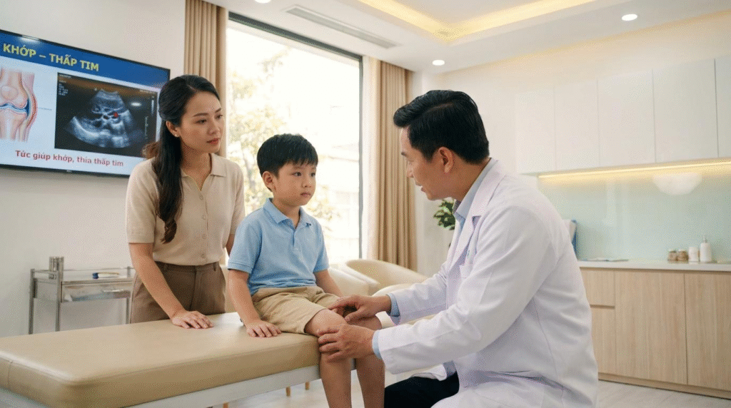 Viêm Khớp Phản Ứng Do Liên Cầu: Cách Phân Biệt Thấp Tim Ở Trẻ