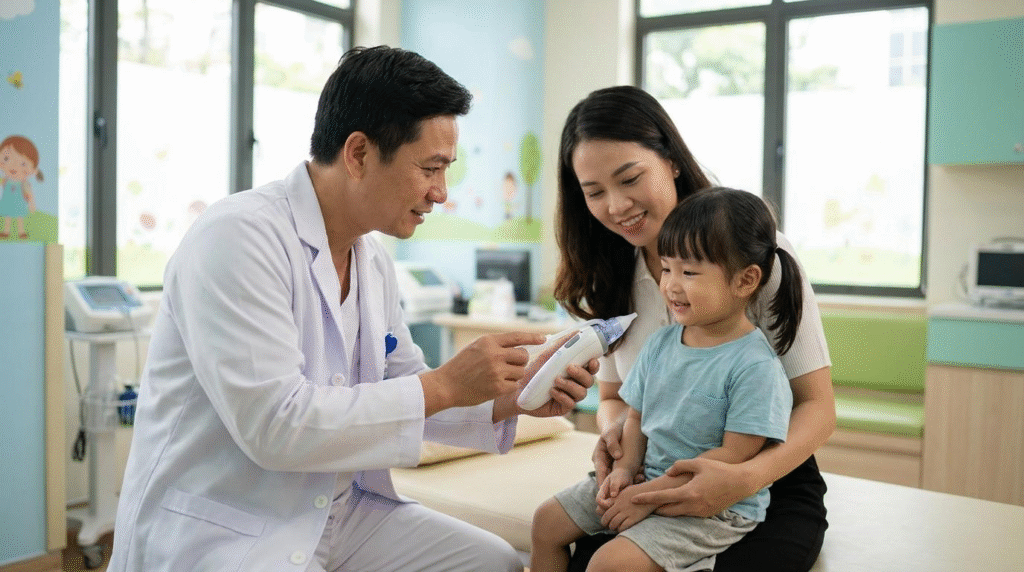 Kỹ thuật loại bỏ xuất tiết mũi họng bằng dung dịch đẳng trương